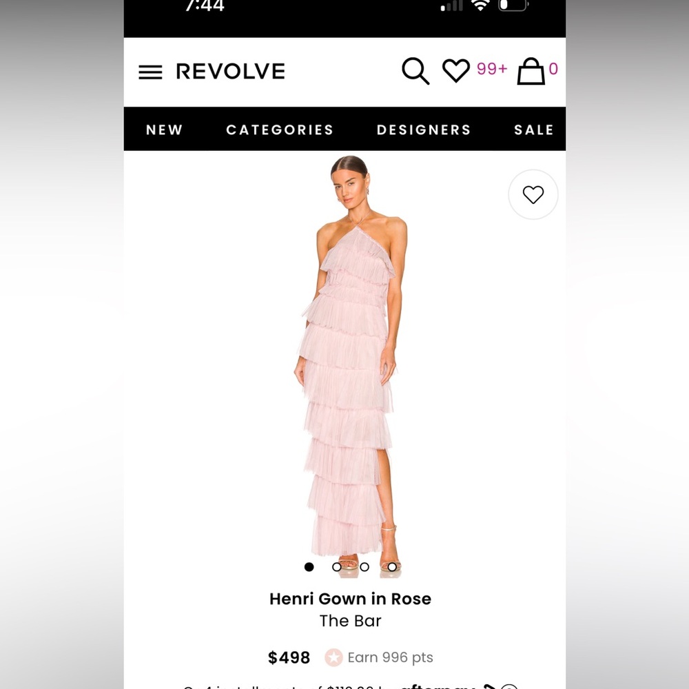 The Bar Henri Gown Size 2